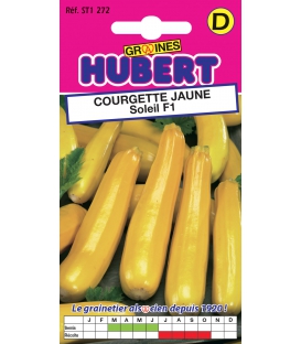 Graines de Courgette Jaune Soleil F1