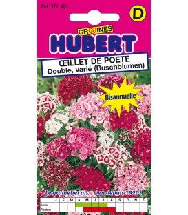 Graines d'Oeillet de Poète Double Varié Buschblumen