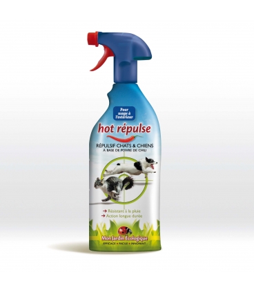 Hot Repulse Répulsif Chats & Chiens 800 ml