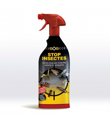 Stop Insectes Pulvérisateur Prêt à l'Emploi 800 ml