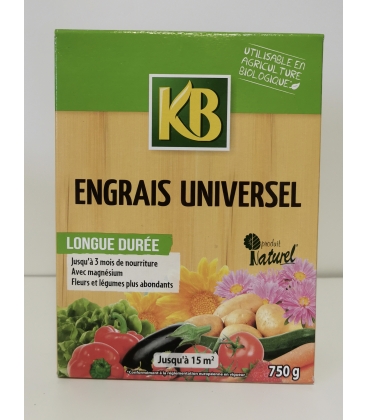 Engrais Universel Longue Durée UAB - 750 grammes