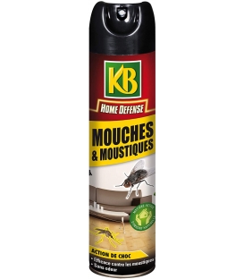 Aérosol Contre Mouches & Moustiques Action Choc - 400 ml