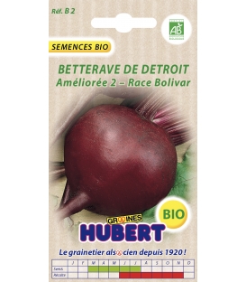 Graines de betterave de Détroit Améliorée 2 - Race Bolivar BIO