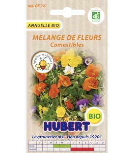 Mélange de Graines de Fleurs Comestibles BIO ©Images protégées téléchargement interdit !