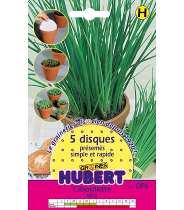 5 Disques Pr&eacute;sem&eacute;s de Ciboulette Miro