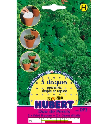 Duo pr&eacute;sem&eacute;es de Persil Fris&eacute; Bravour + G&eacute;ant d'Italie