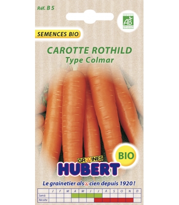 Carotte Rothild Type Colmar BIO