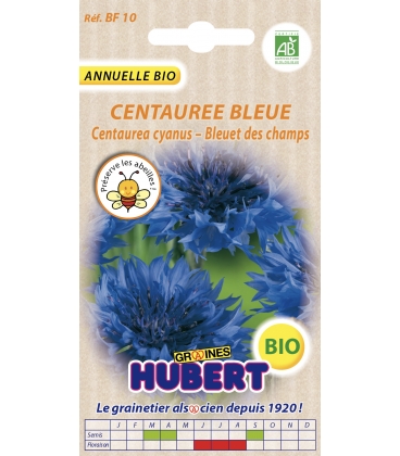 Centaur&eacute;e Bleue - Centaurea Cyanus BIO