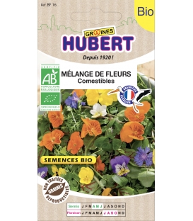 Fleurs Comestibles BIO