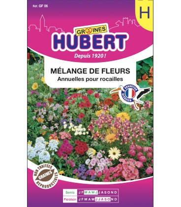 Fleurs Naines pour Bordures et Rocailles - Format ECO