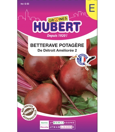 Betterave de D&eacute;troit Amelior&eacute;e 2 Format ECO
