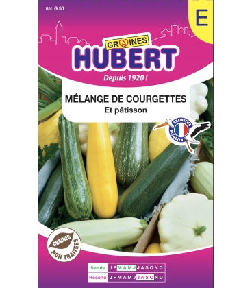 Courgettes & P&acirc;tissons en M&eacute;lange