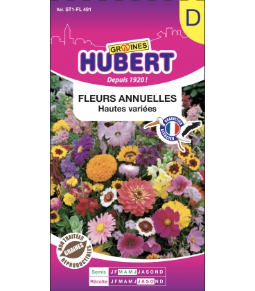 Fleurs Annuelles Hautes Vari&eacute;es