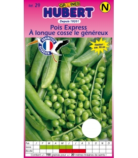 Pois Express à Longue Cosse le Généreux