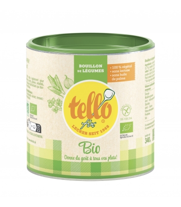 Bouillon de l&eacute;gumes Tellofix BIO - 340g